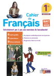 Cahier de français
