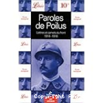 Paroles de Poilus : lettres et carnets du front (1914-1918)
